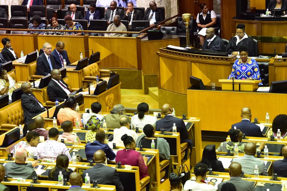 Speech by Minister of Tourism, Mmamoloko Kubayi-Ngubane (MP) during the SONA debate in the National Assembly