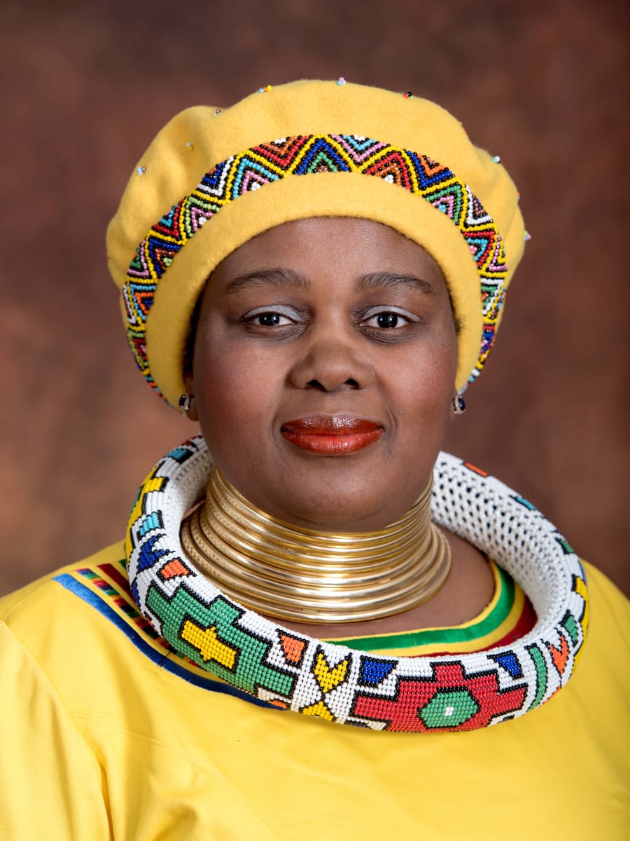Tourism Minister, Mmamoloko Kubayi-Ngubane joins Head of Infrastructure and Investment in The Presidency, Dr Kgosientsho Ramokgo