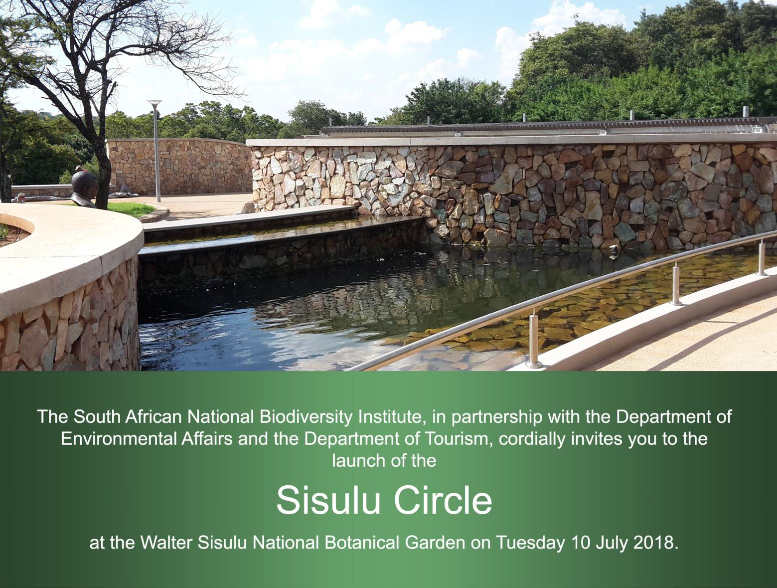 Launch of the Sisulu Circle at the Walter Sisulu National Botanical Garden