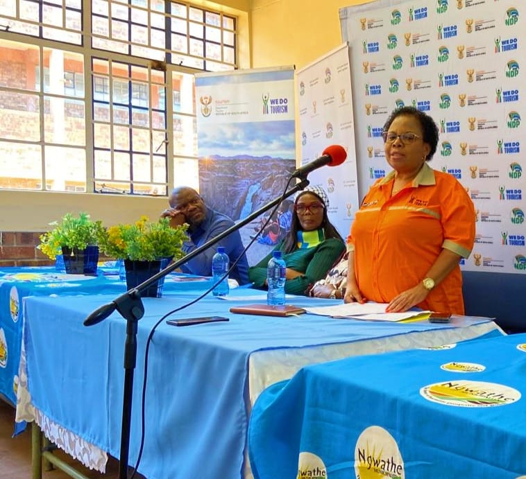 Tourism Deputy Minister Maggie Sotyu embarks on Back to School Programme in the Free State Province