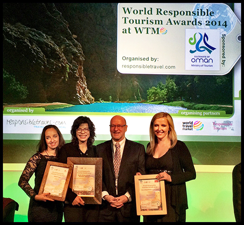 SA World Responsible Tourism Awards 2014 winners