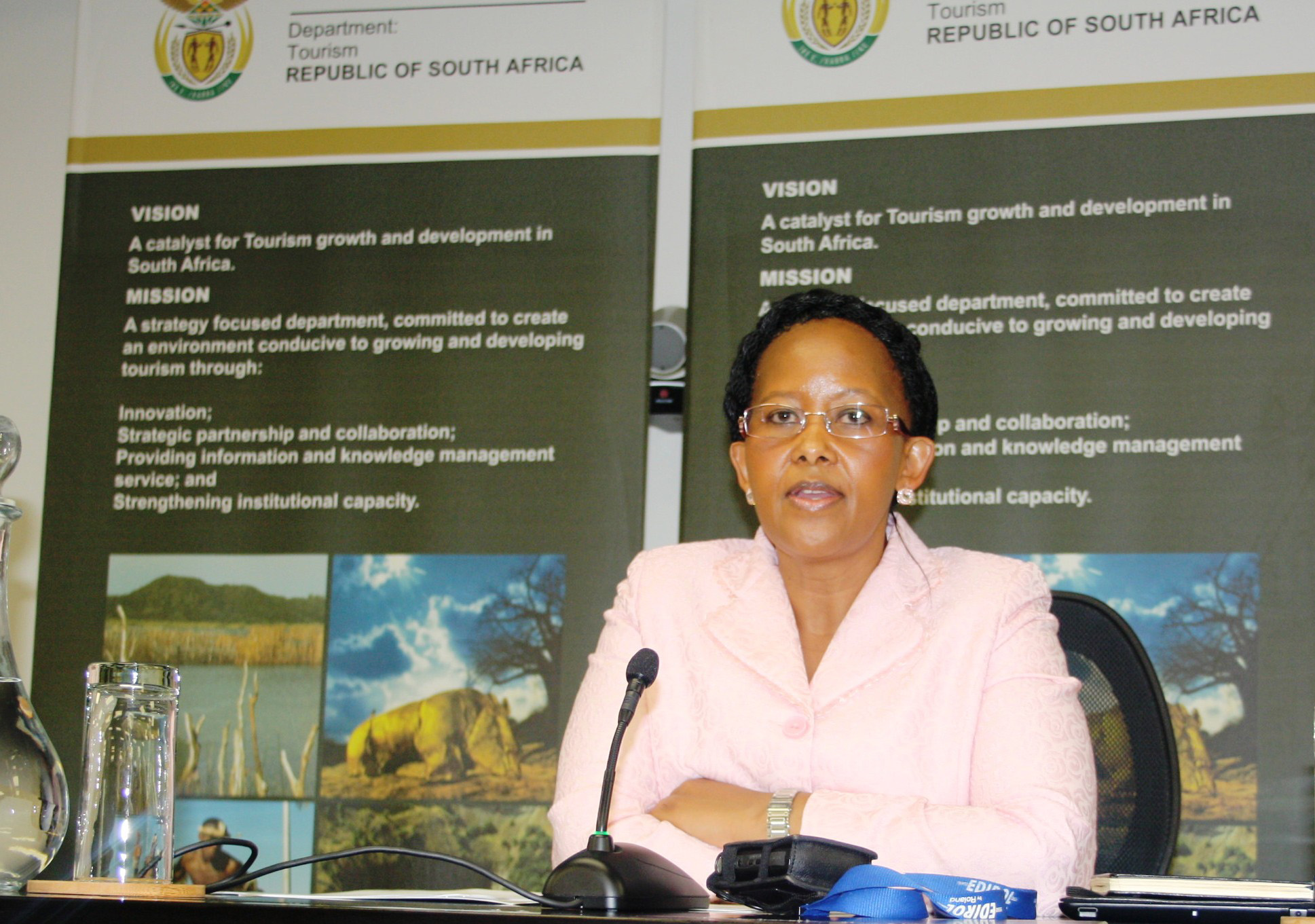 Deputy Minister of Tourism Tokozile Xasa