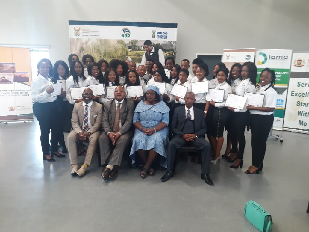 Free State youth graduate from Hospitality Training Programme