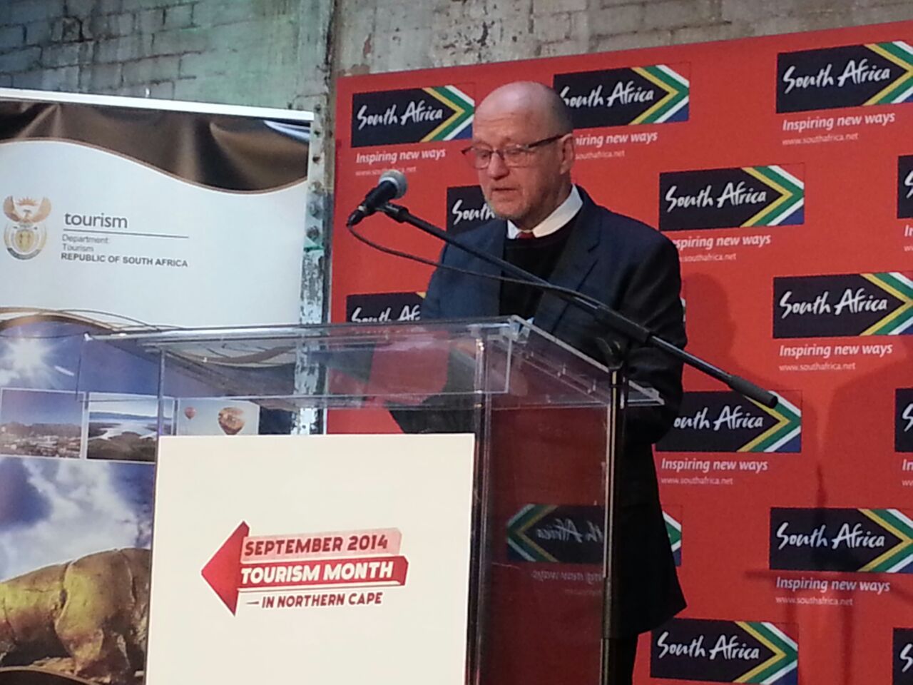 Tourism Minister, Derek Hanekom