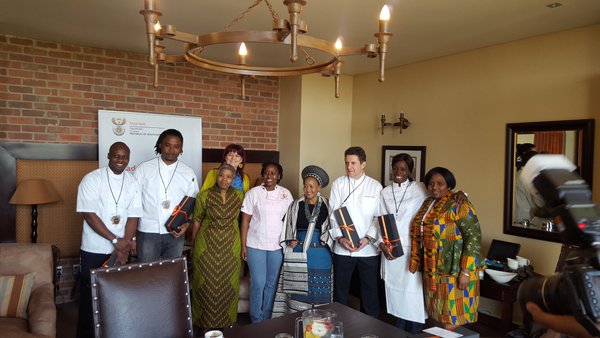 T Xasa attends Mzanzi International Culinary Festival