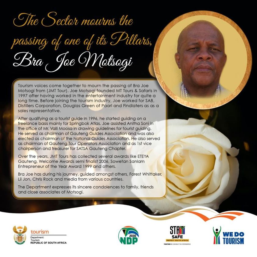 Sector mourns passing of one of its pillars Mr Joe Motsogi