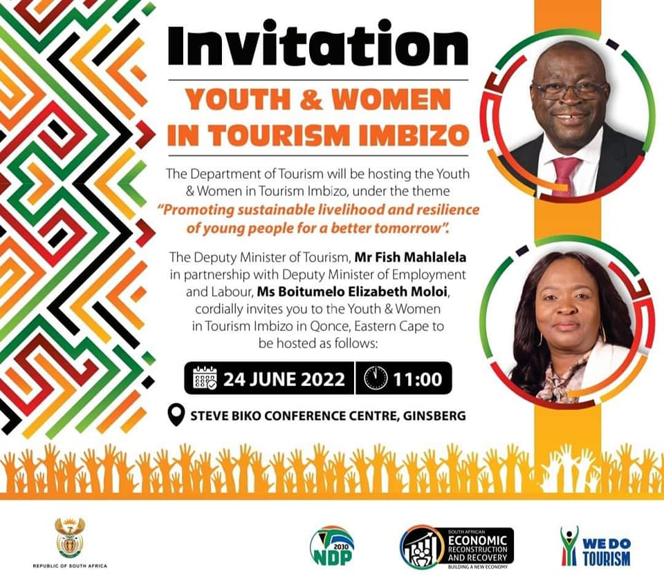 Tourism Deputy Minister Fish Mahlalela to engage youth in the Eastern Cape Province on tourism opportunities