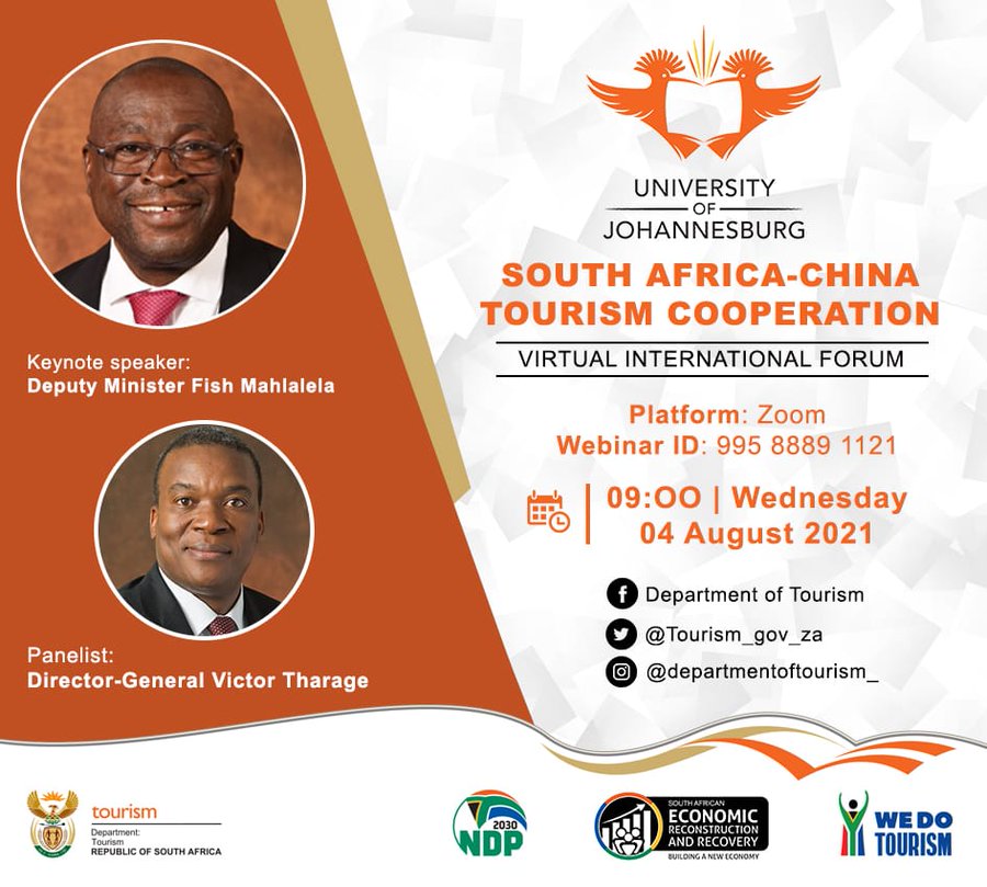 Keynote address by Deputy Minister Fish Mahlalela - International forum - South Africa-China Tourism Cooperation
