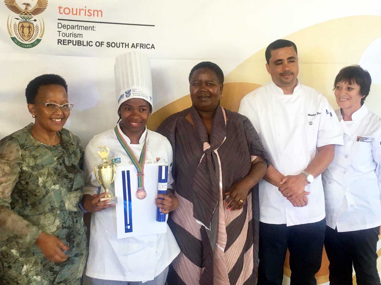 Minister Tokozile Xasa attends the Eastern Cape graduation of the National Youth Chef Training Programme