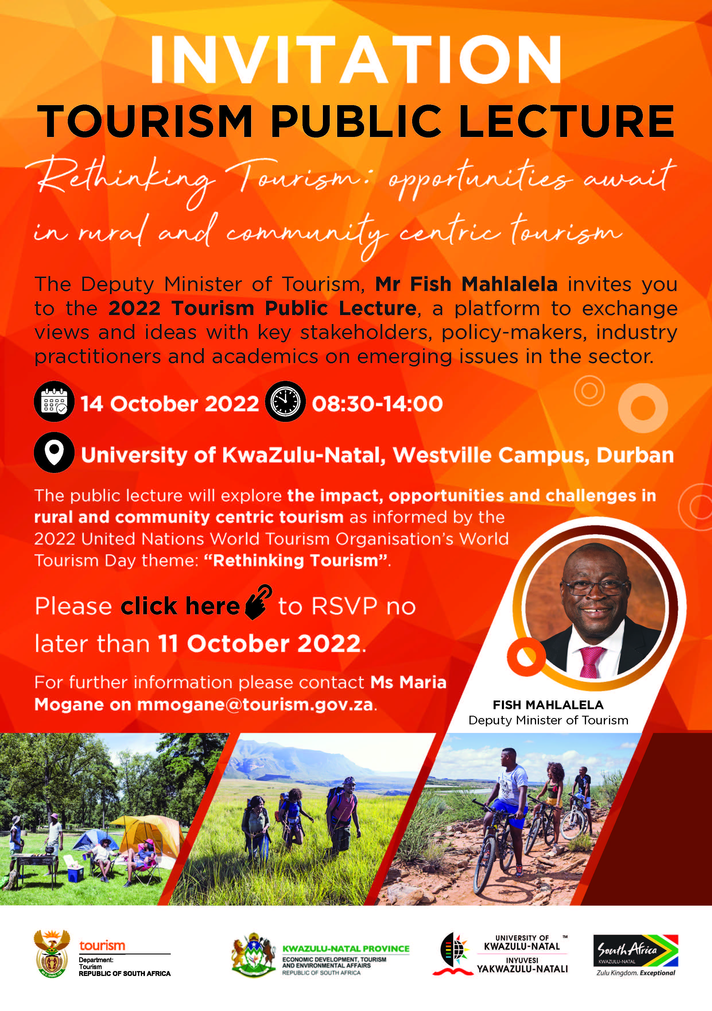 Tourism Public Lecture - advancing rural and community-centric tourism