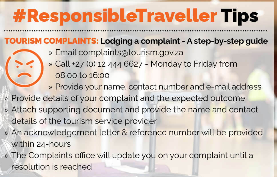 Lodging a complaint