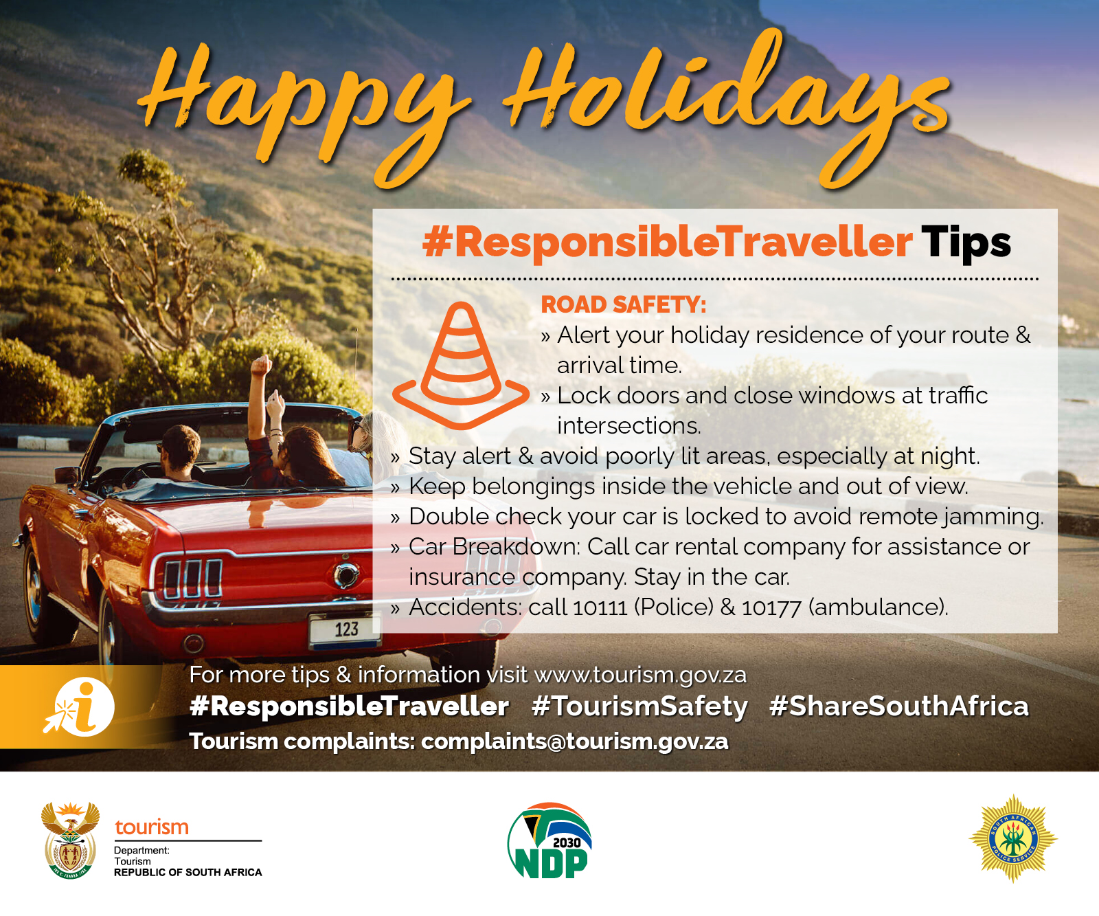 Travellers urged to #DoTourism safely and responsibly this Easter Holiday Season