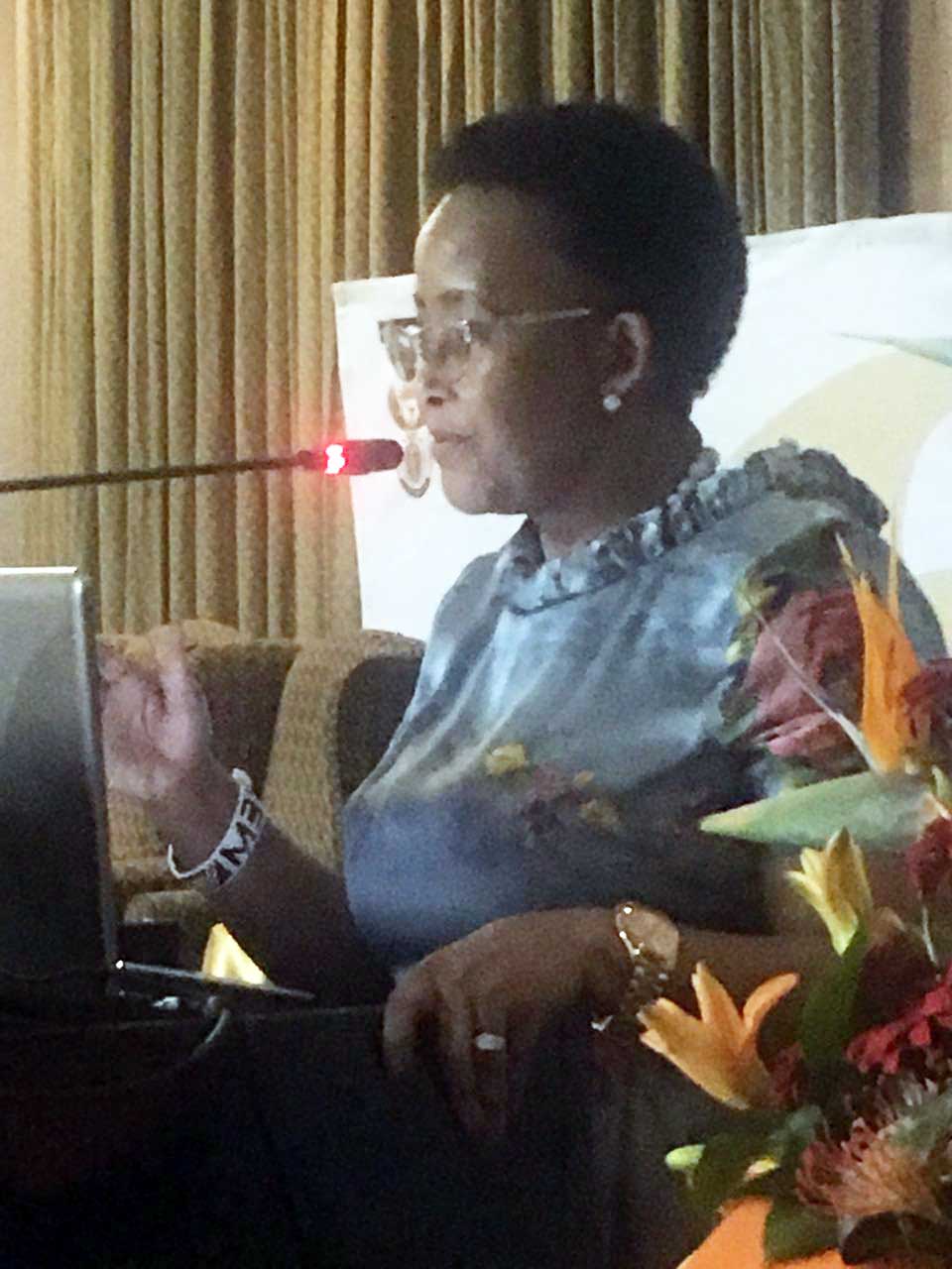 Tokozile Xasa delivers keynote address at the Inaugural Tourism Transformation Summit