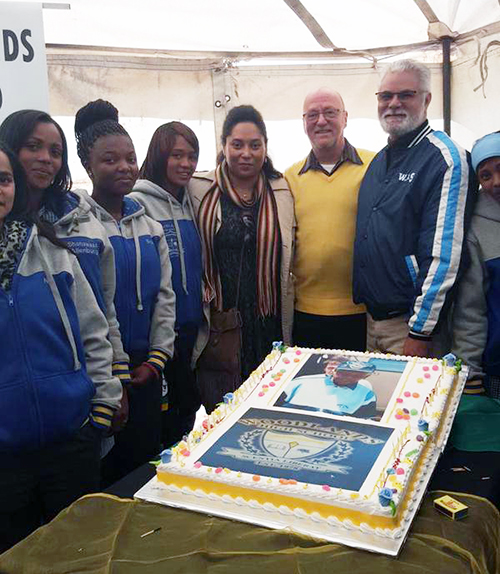 Minister Derek Hanekom at Woodlands High School