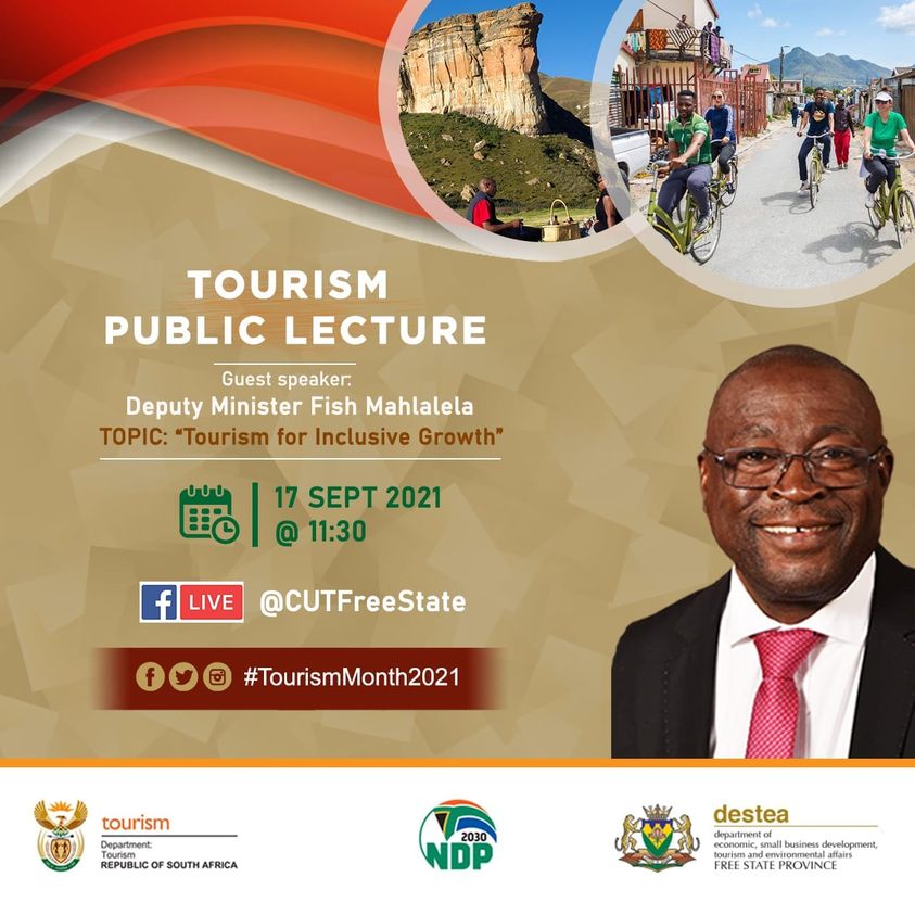 2021 Tourism Public Lecture remarks by Deputy Minister of Tourism, Fish Mahlalela